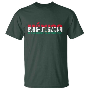 Mexico Soccer Lover T Shirt World Football Fan Gift TS12 Dark Forest Green Print Your Wear