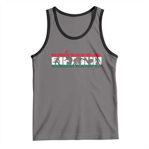 Mexico Soccer Lover Tank Top World Football Fan Gift TS12 Deep Heather Black Print Your Wear