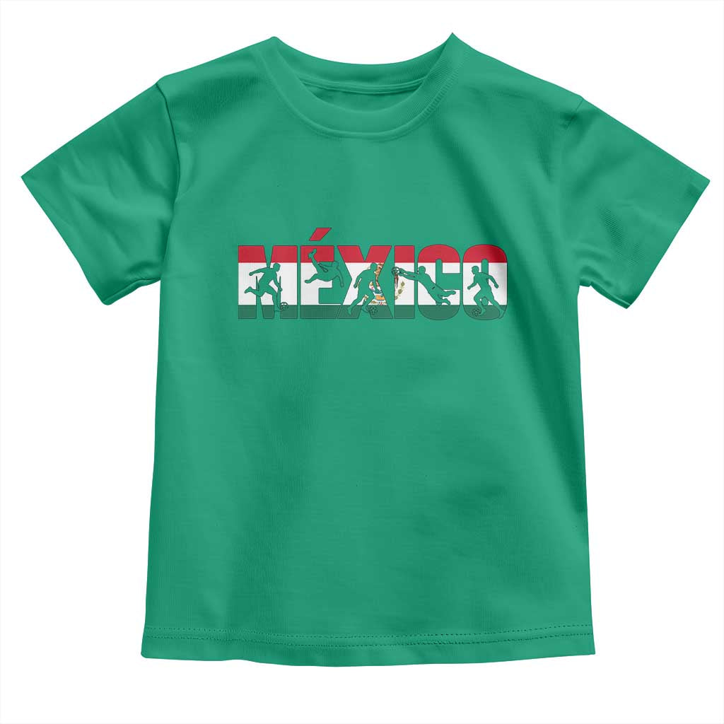 Mexico Soccer Lover Toddler T Shirt World Football Fan Gift TS12 Irish Green Print Your Wear
