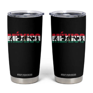Mexico Soccer Lover Tumbler Cup World Football Fan Gift TS12 Black Print Your Wear