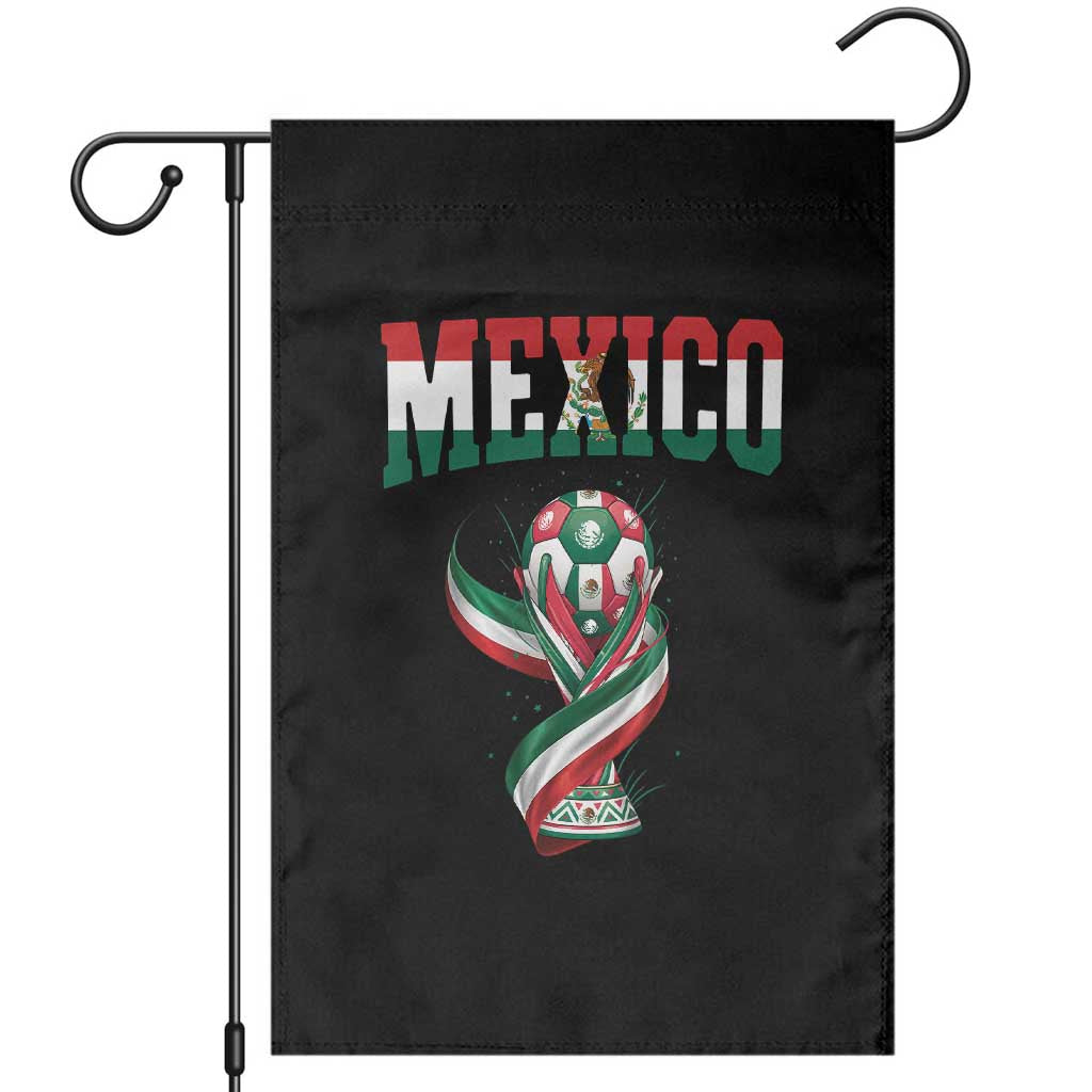 Mexico National Soccer Lover Garden Flag Proud Mexican Fan Gift TS12 Black Print Your Wear