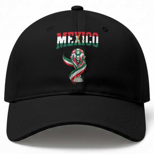 Mexico National Soccer Lover Baseball Cap Proud Mexican Fan Gift TS12 Print Your Wear