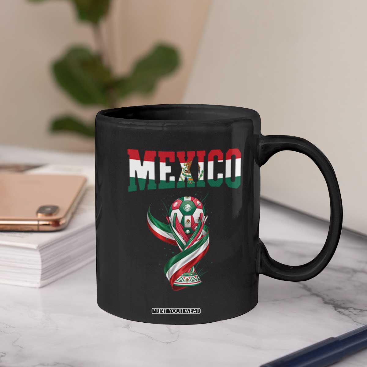 Mexico National Soccer Lover Coffee Mug Proud Mexican Fan Gift TS12 Print Your Wear