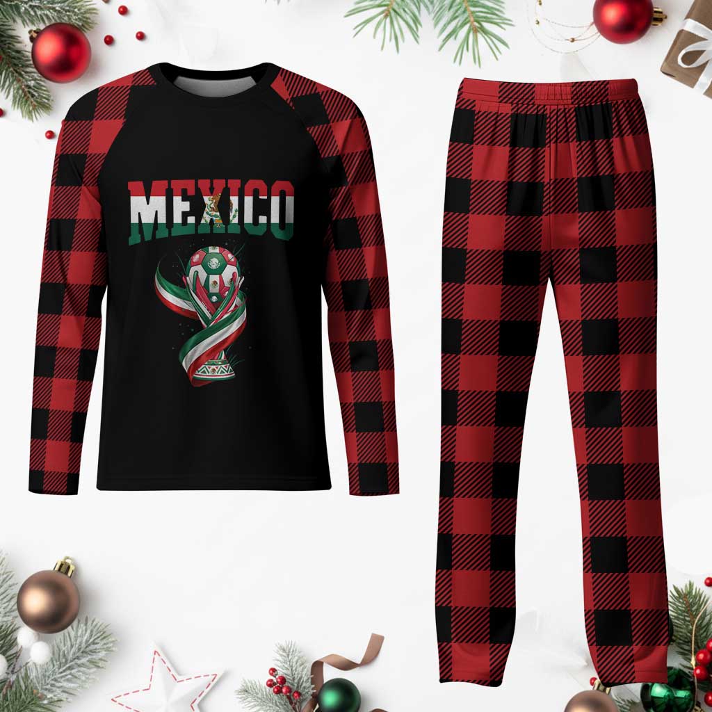 Mexico National Soccer Lover Plaid Pajama Set Proud Mexican Fan Gift TS12 Buffalo Plaid Print Your Wear