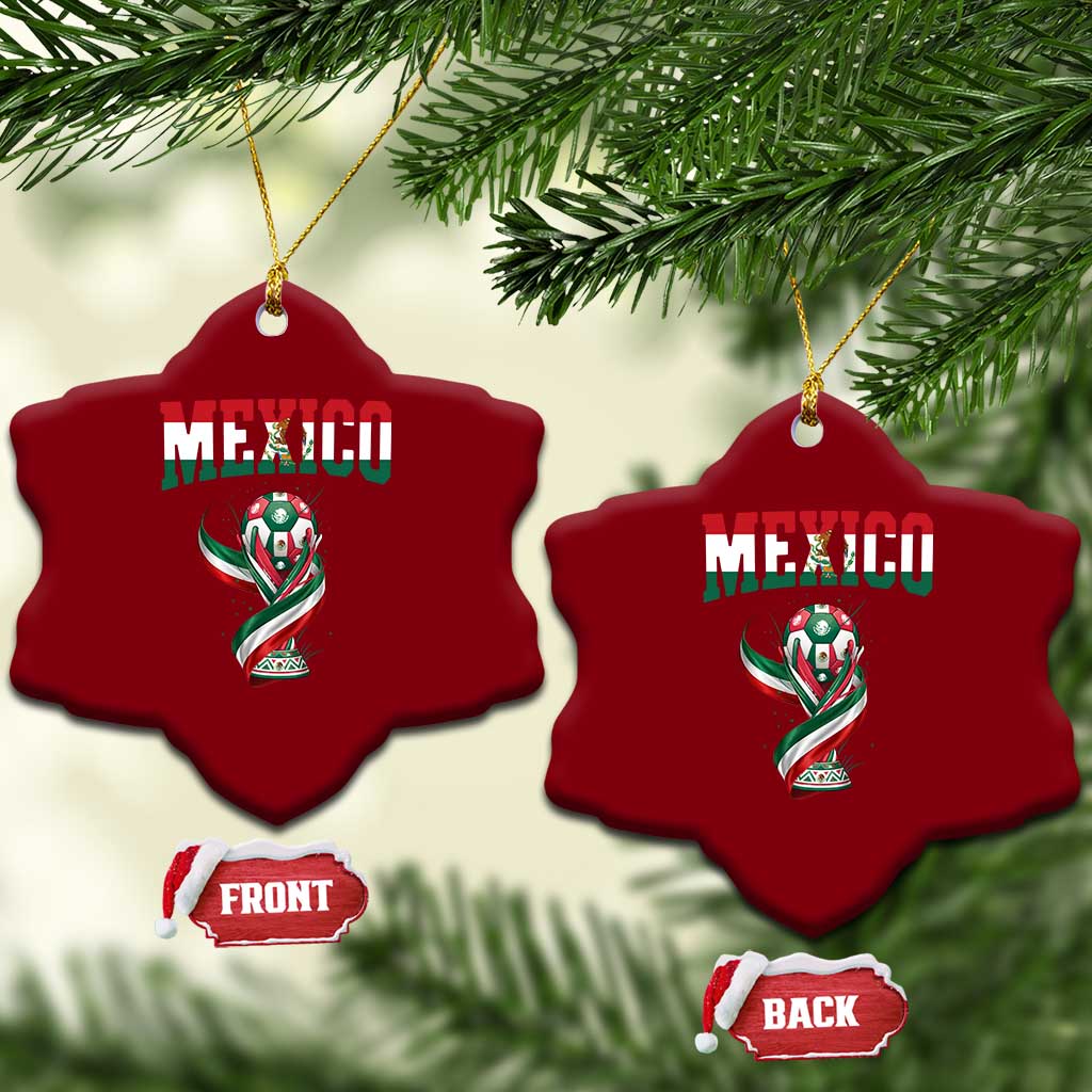 Mexico National Soccer Lover Ceramic Ornament Proud Mexican Fan Gift TS12 Print Your Wear
