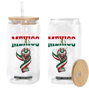 Mexico National Soccer Lover Glass Can Proud Mexican Fan Gift TS12 Print Your Wear