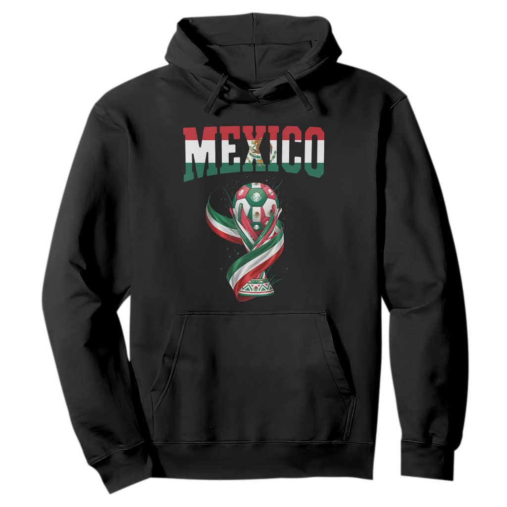 Mexico National Soccer Lover Hoodie Proud Mexican Fan Gift TS12 Black Print Your Wear