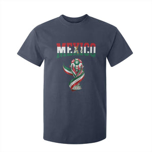 Mexico National Soccer Lover T Shirt For Kid Proud Mexican Fan Gift TS12 Navy Print Your Wear