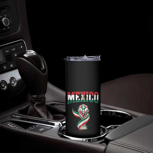 Mexico National Soccer Lover Skinny Tumbler Proud Mexican Fan Gift TS12 Print Your Wear