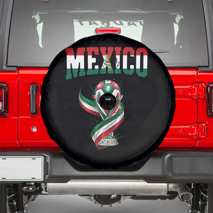 Mexico National Soccer Lover Spare Tire Cover Proud Mexican Fan Gift TS12 Black Print Your Wear
