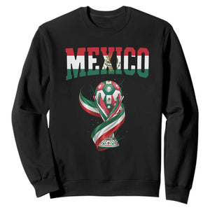Mexico National Soccer Lover Sweatshirt Proud Mexican Fan Gift TS12 Black Print Your Wear