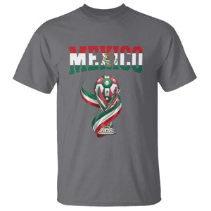 Mexico National Soccer Lover T Shirt Proud Mexican Fan Gift TS12 Charcoal Print Your Wear