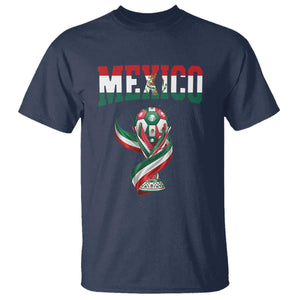 Mexico National Soccer Lover T Shirt Proud Mexican Fan Gift TS12 Navy Print Your Wear
