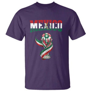 Mexico National Soccer Lover T Shirt Proud Mexican Fan Gift TS12 Purple Print Your Wear