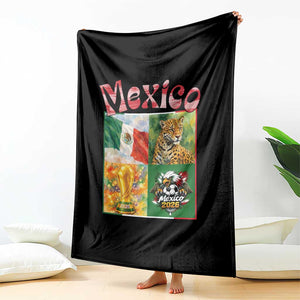 Mexico National Soccer Lover Throw Blanket Patriotic Mexican Fan Gift TS12 Print Your Wear