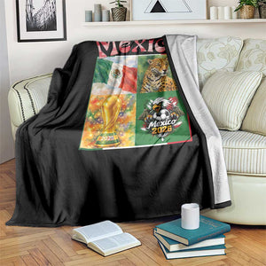 Mexico National Soccer Lover Throw Blanket Patriotic Mexican Fan Gift TS12 Print Your Wear
