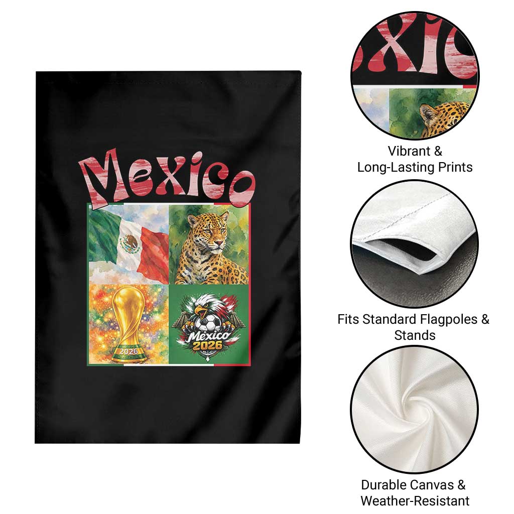Mexico National Soccer Lover Garden Flag Patriotic Mexican Fan Gift TS12 Print Your Wear