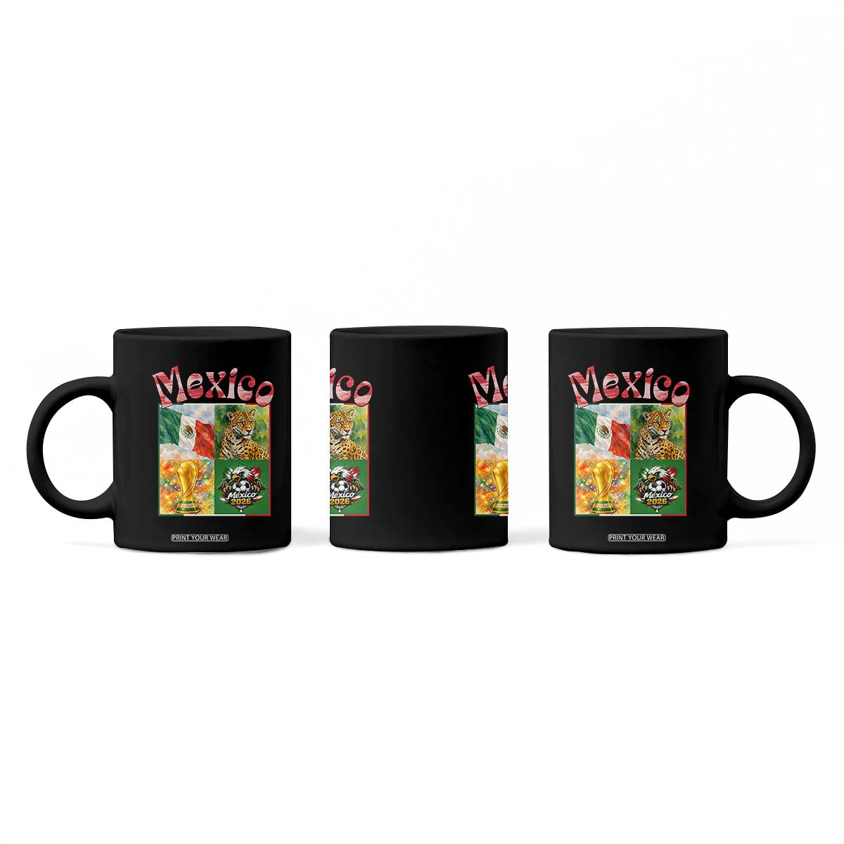 Mexico National Soccer Lover Coffee Mug Patriotic Mexican Fan Gift TS12 Print Your Wear