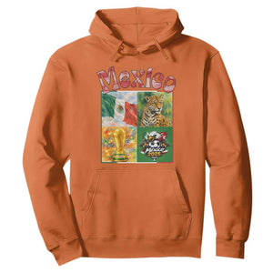 Mexico National Soccer Lover Hoodie Patriotic Mexican Fan Gift TS12 Orange Print Your Wear