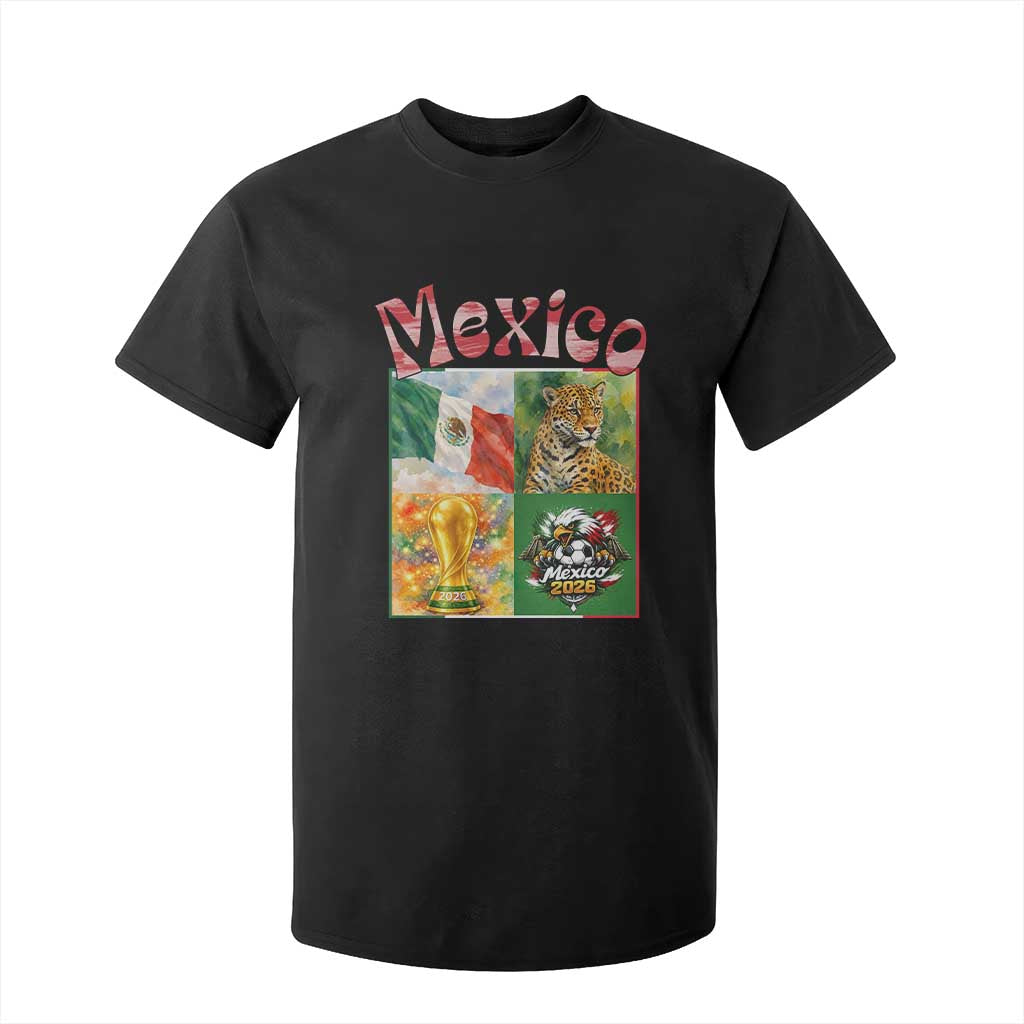 Mexico National Soccer Lover T Shirt For Kid Patriotic Mexican Fan Gift TS12 Black Print Your Wear