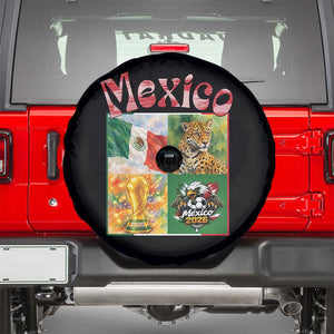 Mexico National Soccer Lover Spare Tire Cover Patriotic Mexican Fan Gift TS12 Black Print Your Wear