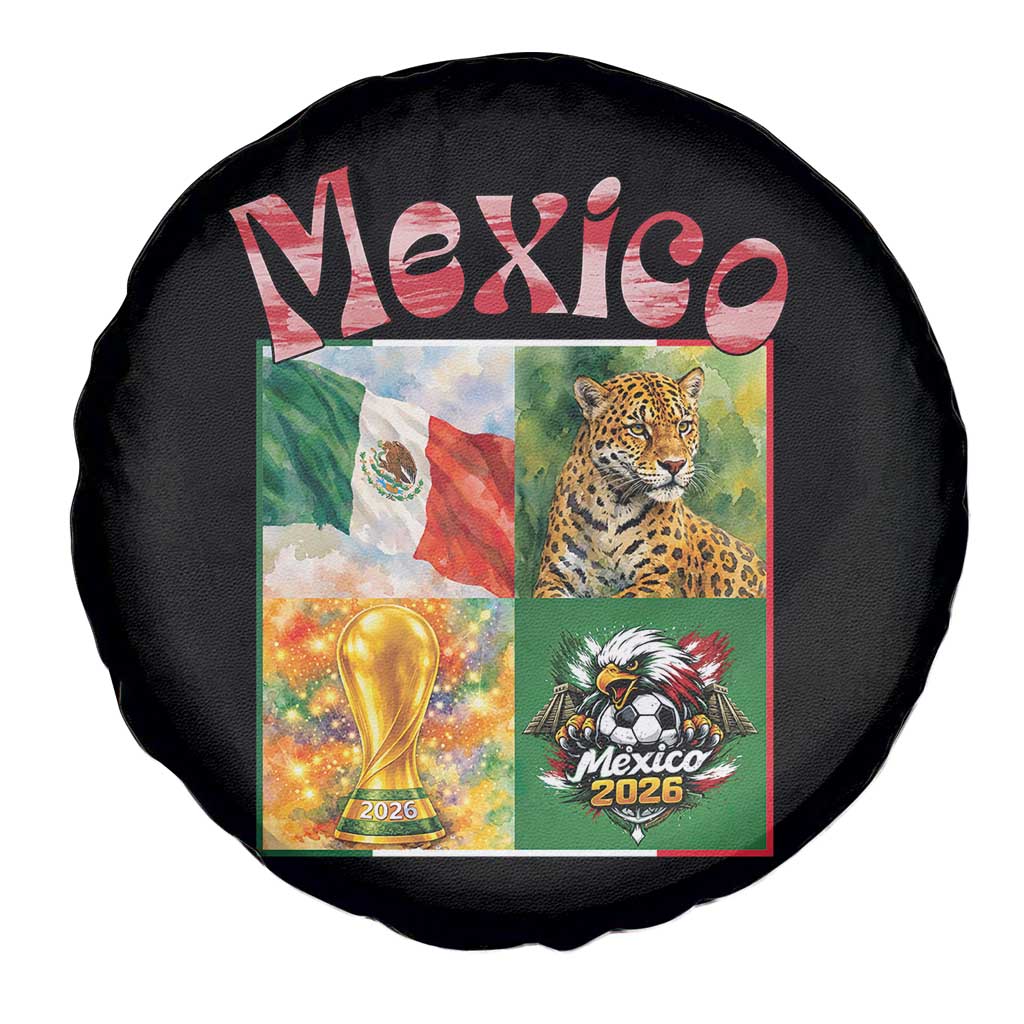 Mexico National Soccer Lover Spare Tire Cover Patriotic Mexican Fan Gift TS12 Print Your Wear