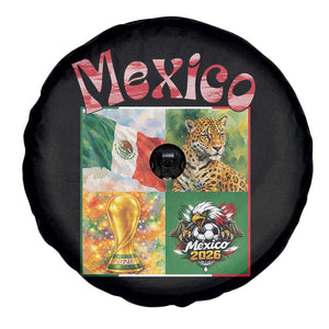 Mexico National Soccer Lover Spare Tire Cover Patriotic Mexican Fan Gift TS12 Print Your Wear