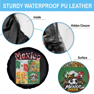 Mexico National Soccer Lover Spare Tire Cover Patriotic Mexican Fan Gift TS12 Print Your Wear