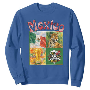Mexico National Soccer Lover Sweatshirt Patriotic Mexican Fan Gift TS12 Royal Blue Print Your Wear
