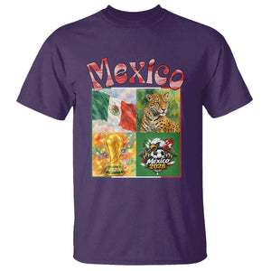 Mexico National Soccer Lover T Shirt Patriotic Mexican Fan Gift TS12 Purple Print Your Wear