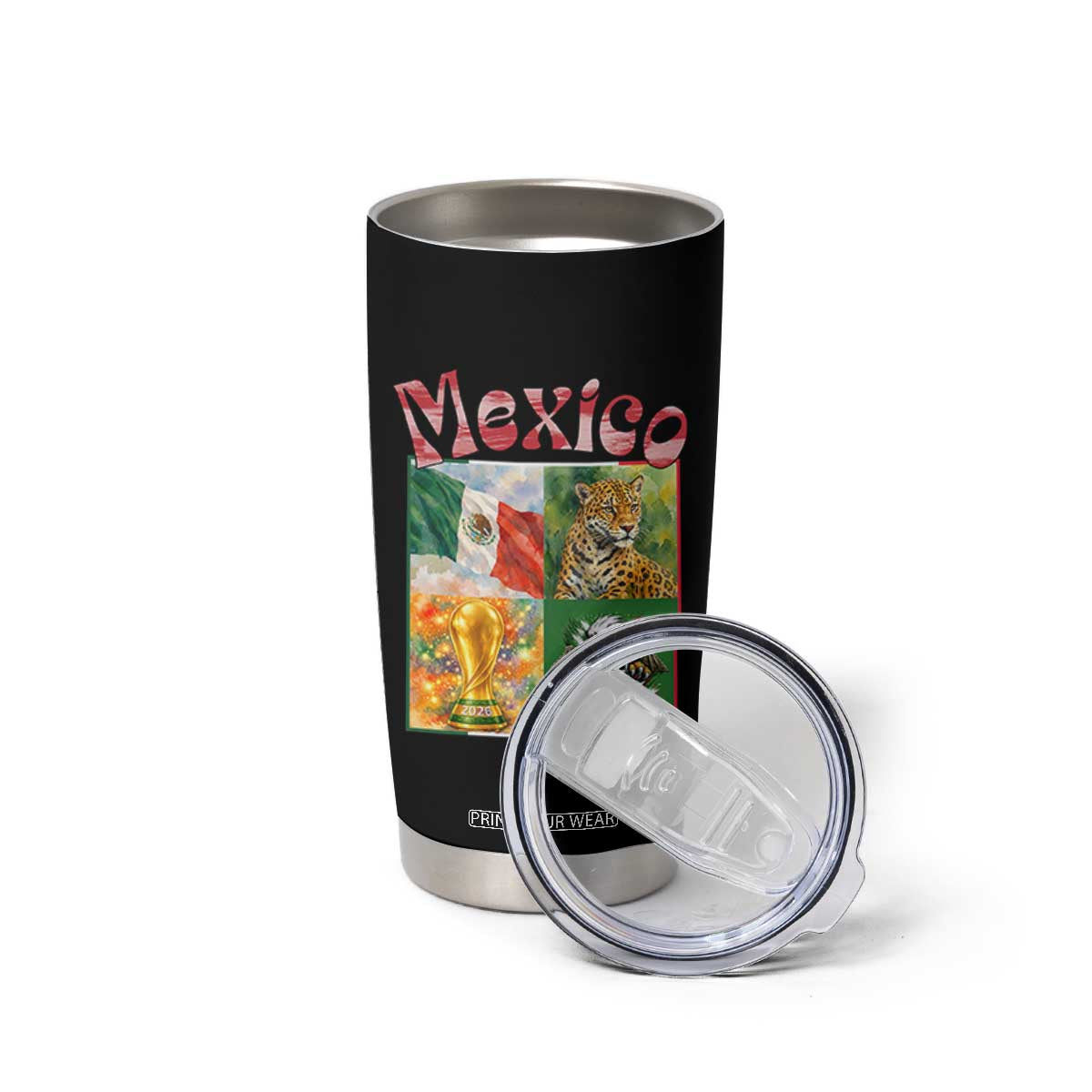 Mexico National Soccer Lover Tumbler Cup Patriotic Mexican Fan Gift TS12 Print Your Wear