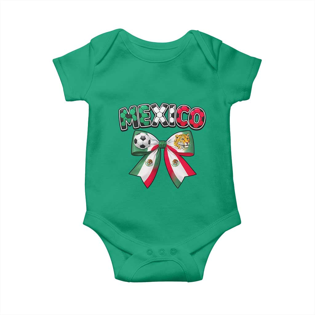 Mexico National Soccer Lover Baby Onesie Soccer Pride Fan Gift TS12 Irish Green Print Your Wear