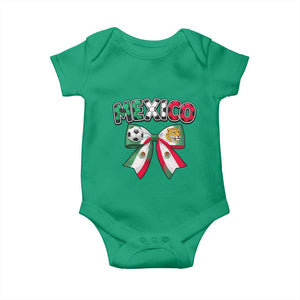 Mexico National Soccer Lover Baby Onesie Soccer Pride Fan Gift TS12 Irish Green Print Your Wear