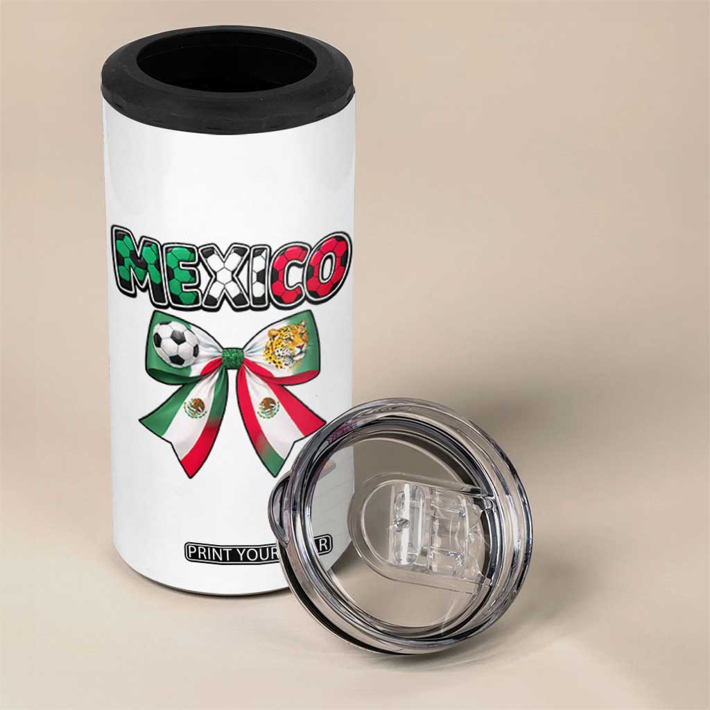 Mexico National Soccer Lover 4 in 1 Can Cooler Tumbler Soccer Pride Fan Gift TS12 Print Your Wear