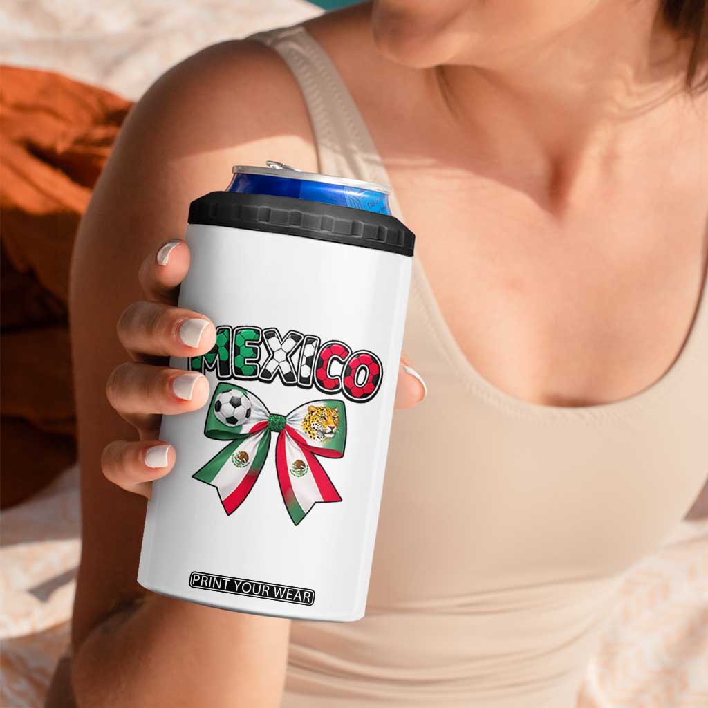 Mexico National Soccer Lover 4 in 1 Can Cooler Tumbler Soccer Pride Fan Gift TS12 Print Your Wear