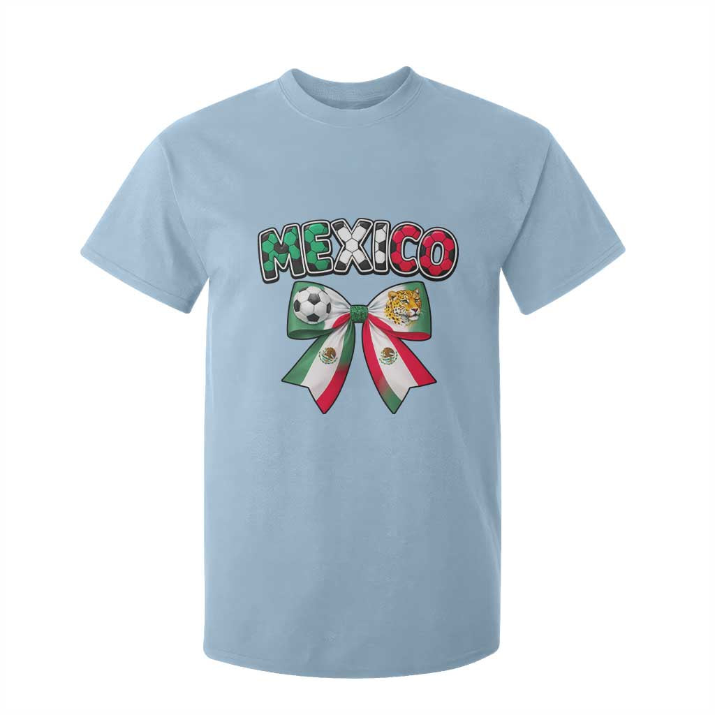 Mexico National Soccer Lover T Shirt For Kid Soccer Pride Fan Gift TS12 Light Blue Print Your Wear
