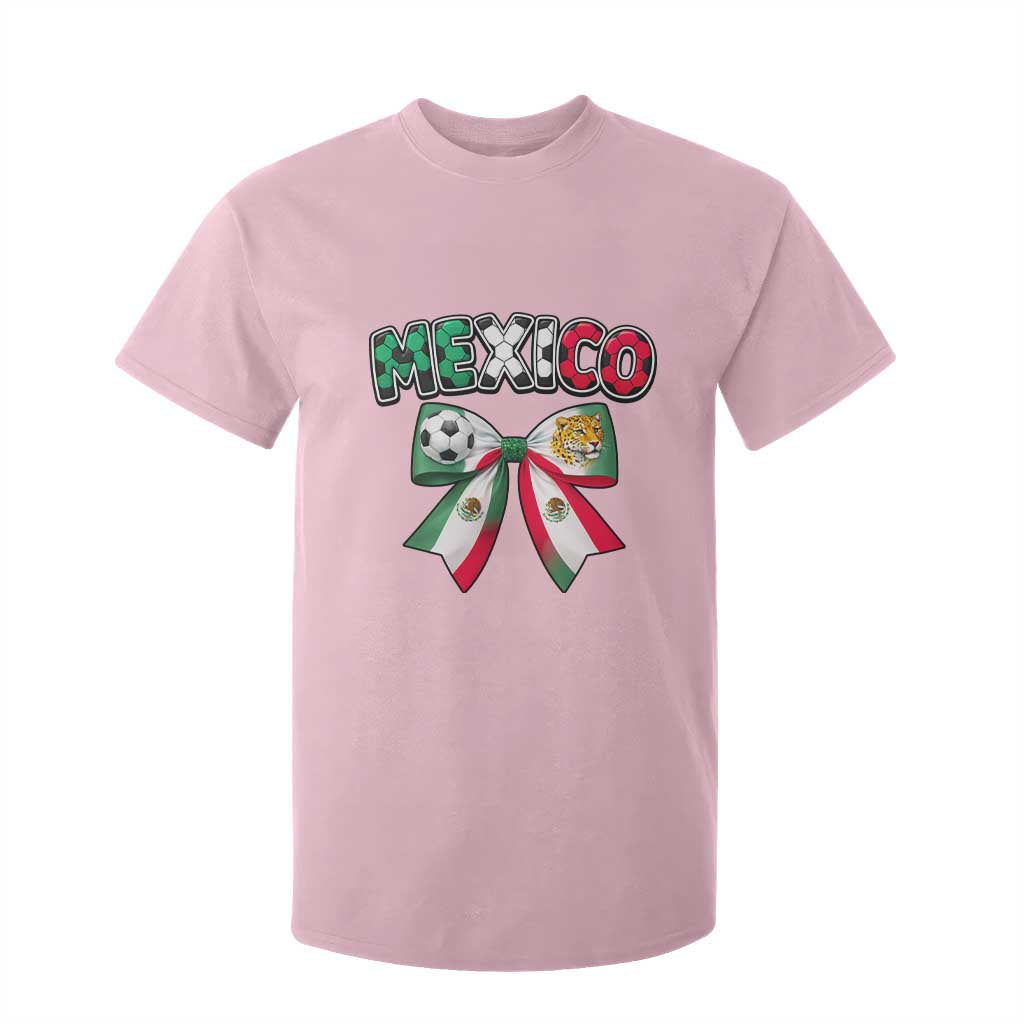 Mexico National Soccer Lover T Shirt For Kid Soccer Pride Fan Gift TS12 Light Pink Print Your Wear