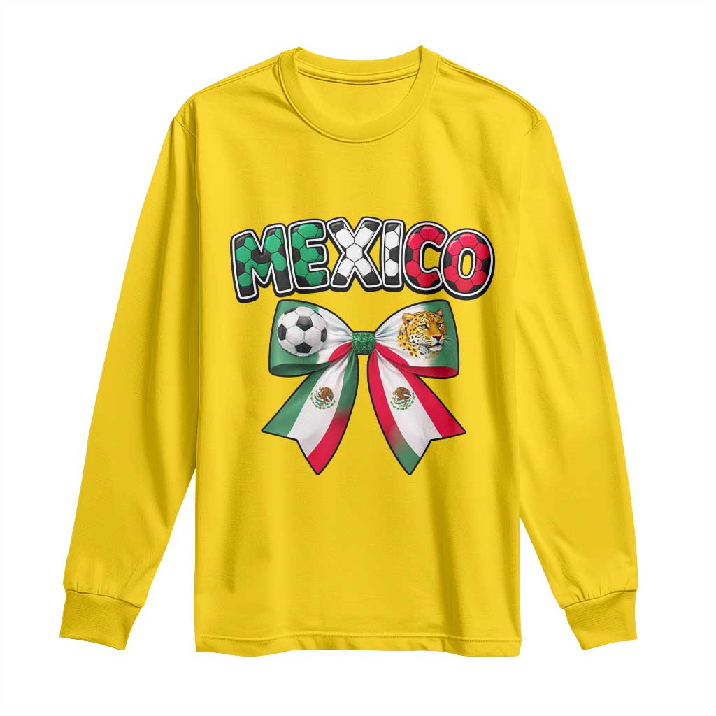 Mexico National Soccer Lover Long Sleeve Shirt Soccer Pride Fan Gift TS12 Daisy Print Your Wear