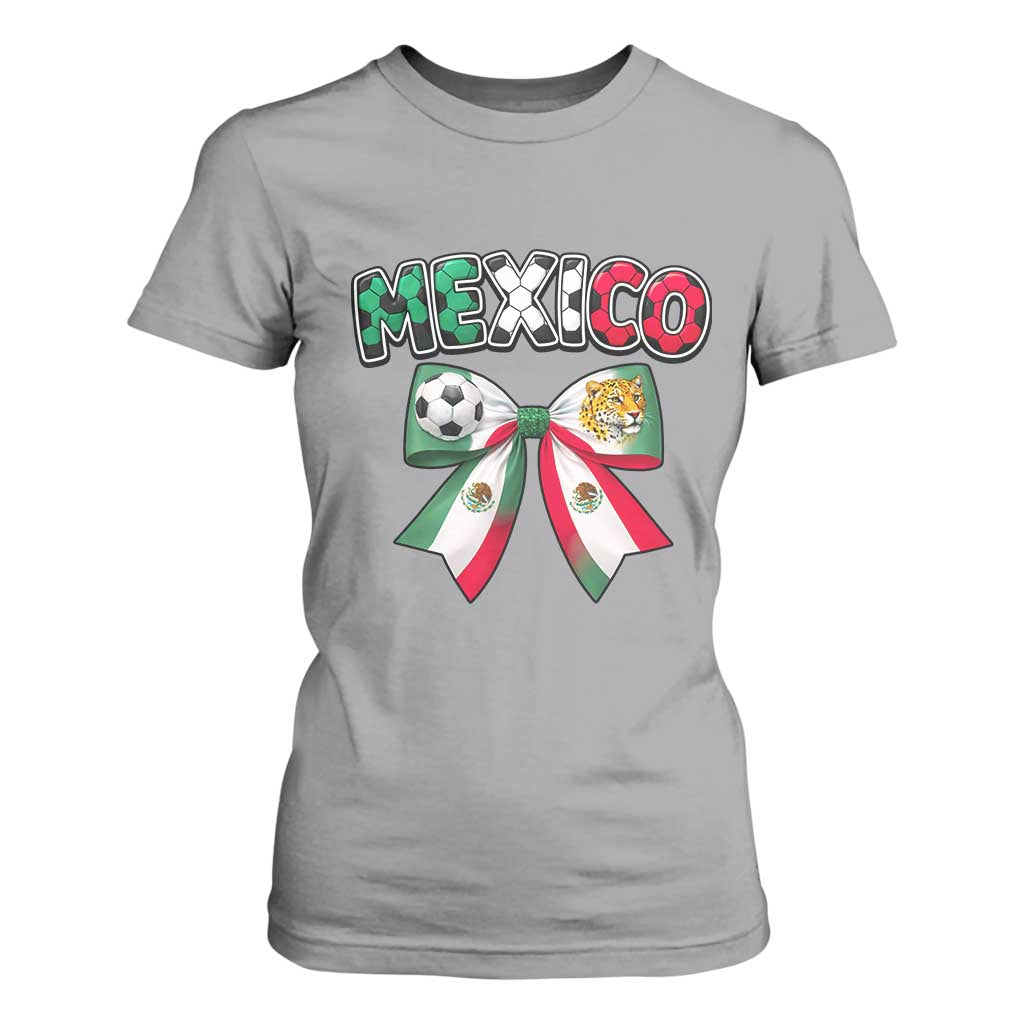 Mexico National Soccer Lover T Shirt For Women Soccer Pride Fan Gift TS12 Sport Gray Print Your Wear