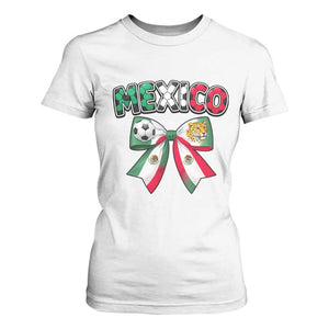 Mexico National Soccer Lover T Shirt For Women Soccer Pride Fan Gift TS12 White Print Your Wear