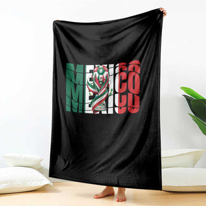 Mexico National Soccer Lover World Throw Blanket Football Fan Gift TS12 Print Your Wear