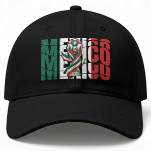 Mexico National Soccer Lover World Baseball Cap Football Fan Gift TS12 Print Your Wear