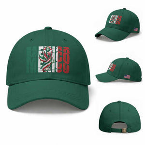 Mexico National Soccer Lover World Baseball Cap Football Fan Gift TS12 Baseball Cap Universal Fit Irish Green Print Your Wear