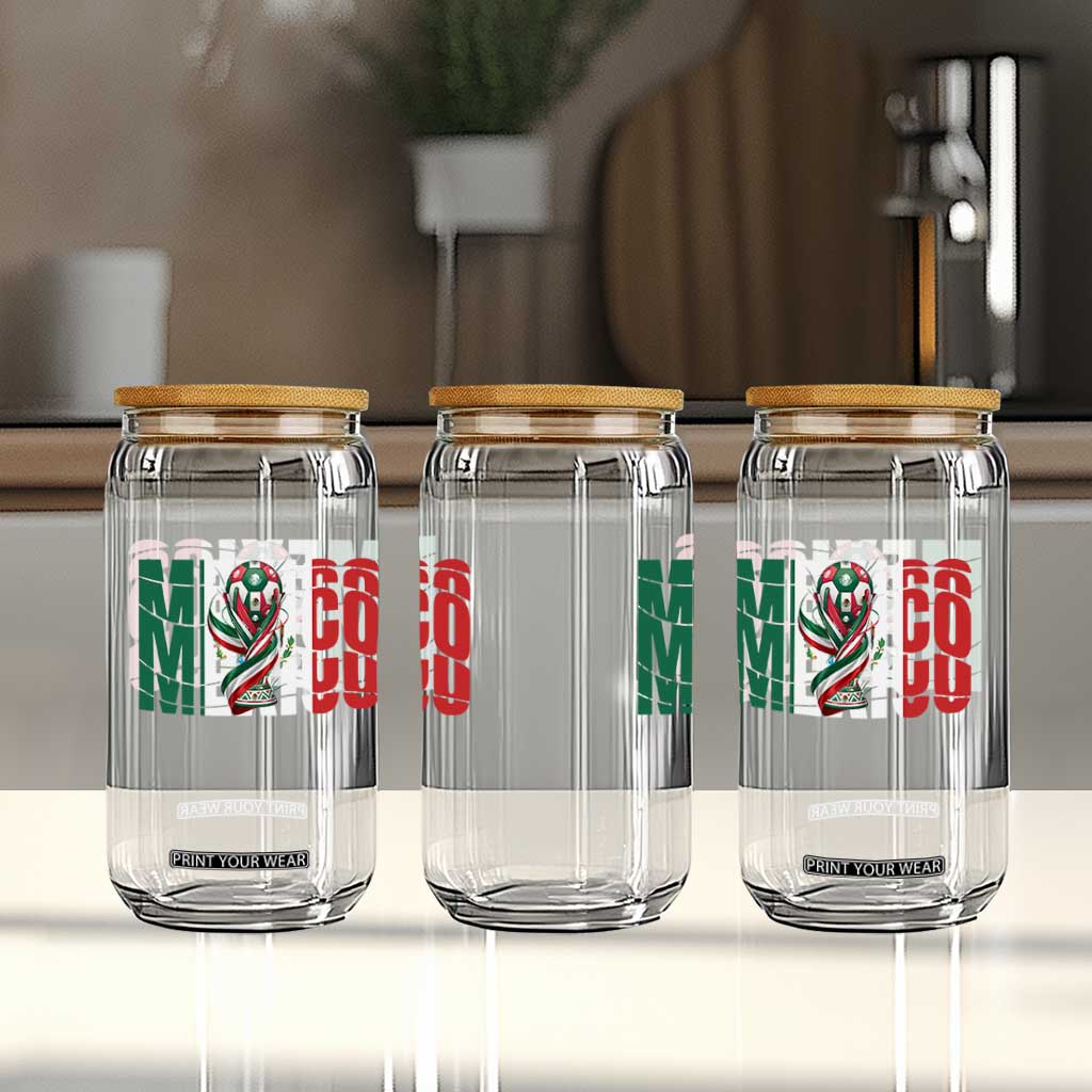 Mexico National Soccer Lover World Glass Can Football Fan Gift TS12 Print Your Wear