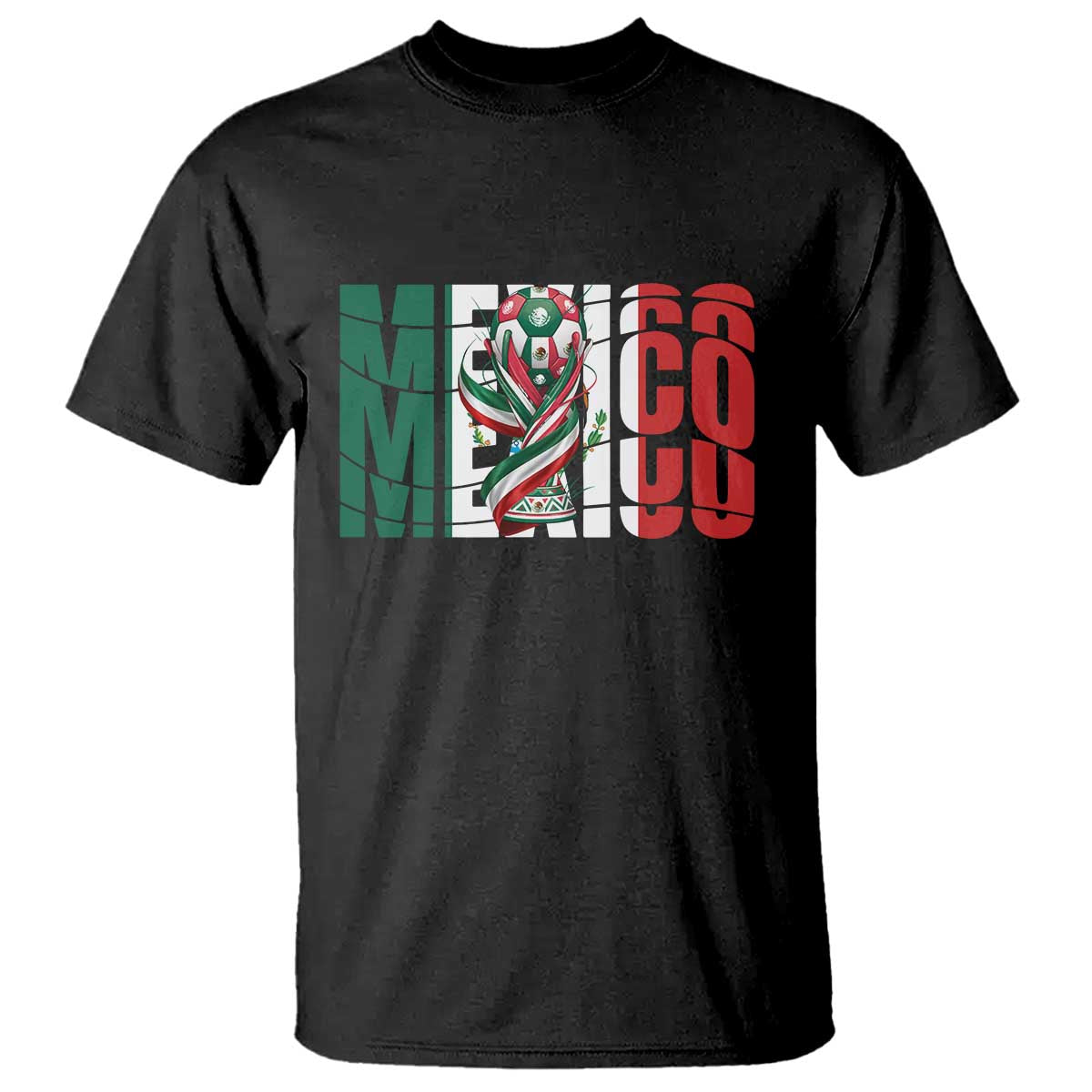 Mexico National Soccer Lover World T Shirt Football Fan Gift TS12 Black Print Your Wear