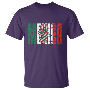 Mexico National Soccer Lover World T Shirt Football Fan Gift TS12 Purple Print Your Wear