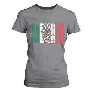 Mexico National Soccer Lover World T Shirt For Women Football Fan Gift TS12 Charcoal Print Your Wear