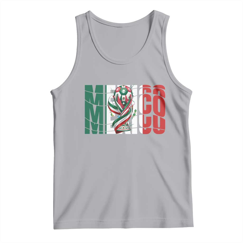 Mexico National Soccer Lover World Tank Top Football Fan Gift TS12 Athletic Heather Print Your Wear