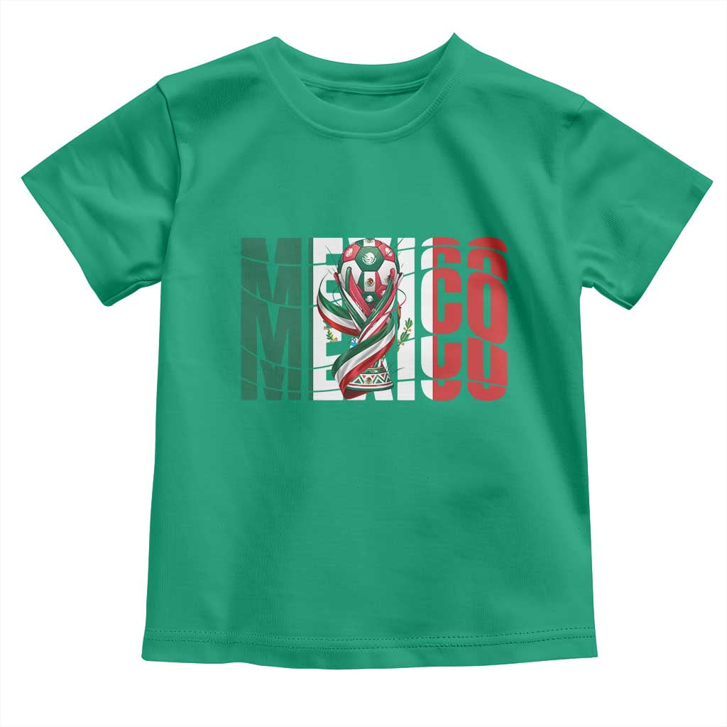 Mexico National Soccer Lover World Toddler T Shirt Football Fan Gift TS12 Irish Green Print Your Wear