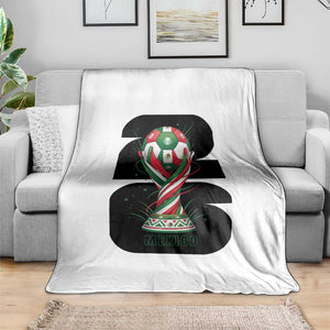 Proud Mexico National Soccer Lover Fan Gift Throw Blanket TS12 Print Your Wear